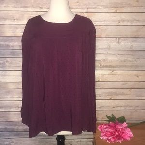 Q&A long sleeve Top size XXL